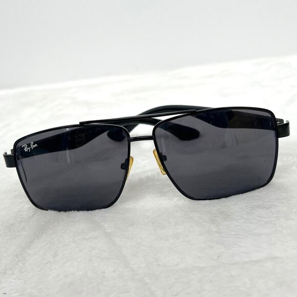 Vintage RAY BAN Black Sunglasses RB3529 Discontinued Wearable With Issues *Read* - Picture 9 of 10